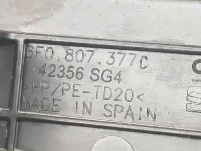 Автозапчасти б/у усиление заднего бампера за seat ibiza (kj1) fr ссылки oem iam 6f0807377c  6f0807377c
