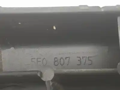 Second-hand car spare part rear bumper reinforcement for seat leon (5f1) 1.6 tdi oem iam references 5f0807375  5f0807375