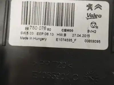 Second-hand car spare part electronic module for peugeot 308 sw ii (lc_, lj_, lr_, lx_, l4_) 1.6 bluehdi 100 oem iam references 9678007680  9678007680