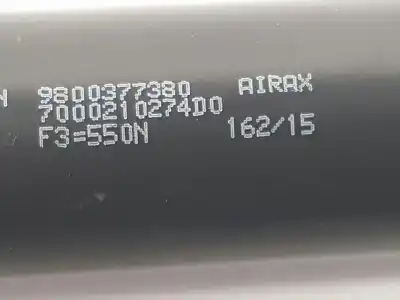 Gebrauchtes Autoersatzteil stossdämpfer für kofferraum / tür heckklappendämpfer zum peugeot 308 sw ii (lc_, lj_, lr_, lx_, l4_) 1.6 bluehdi 100 oem-iam-referenzen 9800377380  9800377380