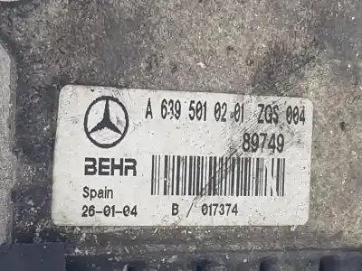 Автозапчасти б/у интеркулер за clase c vito basic, combi 2.1 cdi ссылки oem iam a6395010201  a6395010201