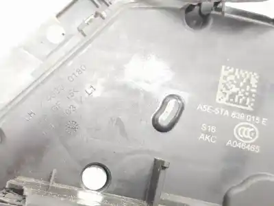 Автозапчастина б/у замок дверей заднього лівого для skoda fabia 1.0 mpi посилання на oem iam 5ta839015e  5ta839015e