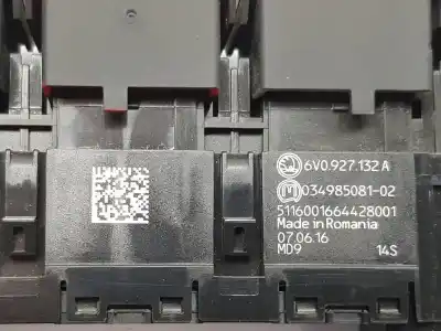 Автозапчасти б/у предупреждение за skoda fabia 1.0 mpi ссылки oem iam 6v0927132a  6v0927132a