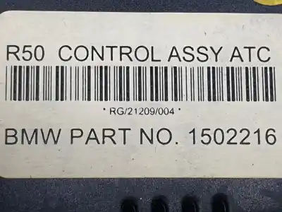Автозапчасти б/у климат-контроль за mini mini (r50, r53) cooper ссылки oem iam 64111502216  64111502216