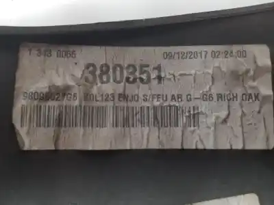 Second-hand car spare part decorative moulding for citroen jumpy spacetourer 2.0 blue-hdi fap oem iam references 98096627g6  98096627g6