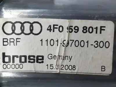 Автозапчастина б/у двиг скла задне ліво для audi a6 c6 avant (4f5) 3.0 tdi quattro посилання на oem iam 4f0959801f  4f0959801f