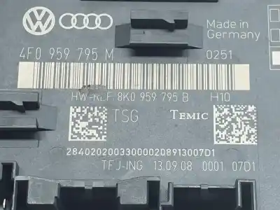 Автозапчастина б/у електронний модуль для audi a6 c6 avant (4f5) 3.0 tdi quattro посилання на oem iam 4f0959795m  4f0959795m