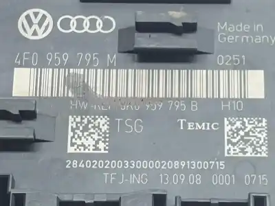 Автозапчастина б/у електронний модуль для audi a6 c6 avant (4f5) 3.0 tdi quattro посилання на oem iam 4f0959795m  4f0959795m