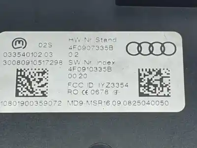 Автозапчастина б/у електронний модуль для audi a6 c6 avant (4f5) 3.0 tdi quattro посилання на oem iam 4f0907335b  4f0907335b