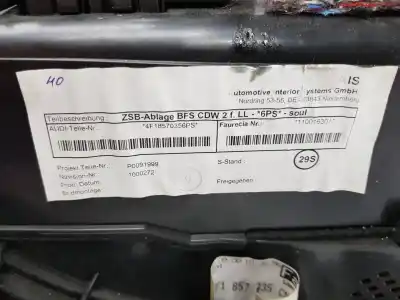 Автозапчасти б/у бардачок за audi a6 c6 avant (4f5) 3.0 tdi quattro ссылки oem iam 4f1858134  4f1858134