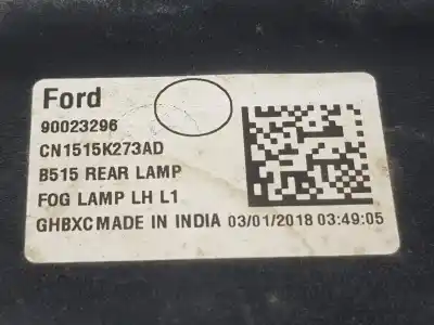 Автозапчастина б/у лампа бампера задній лівий для ford ecosport 1.0 ecoboost посилання на oem iam 2013949  2013949