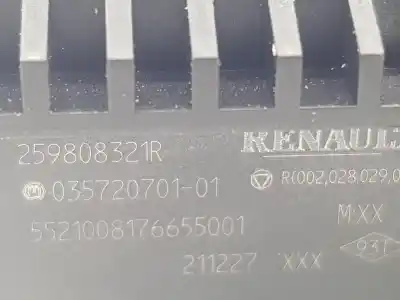 Second-hand car spare part switch for renault arkana 1.6 tce oem iam references 259808321r  259808321r