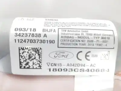 Автозапчасти б/у передняя правая подушка безопасности за ford ecosport 1.0 ecoboost ссылки oem iam 2523380  2523380