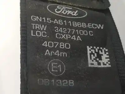 Автозапчастина б/у задній правий ремін безпеки для ford ecosport 1.0 ecoboost посилання на oem iam 2225692  2225692