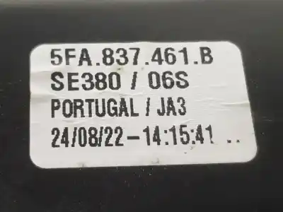 Second-hand car spare part driver left window regulator for cupra leon 1.5 16v tsi act oem iam references 5fa837461b  5fa837461b