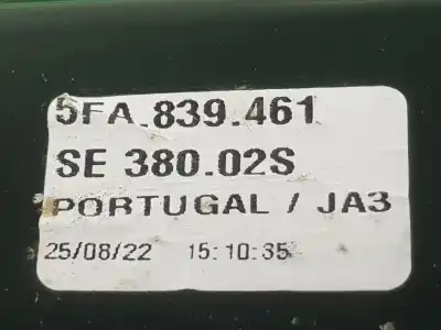 Second-hand car spare part rear left window regulator for cupra leon 1.5 16v tsi act oem iam references 5fa839461  5fa839461