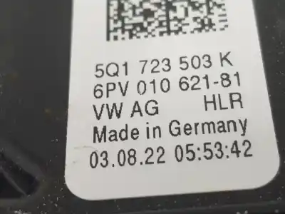 Автозапчастина б/у педальний потенціометр для cupra leon 1.5 16v tsi act посилання на oem iam 5q1723503k  5q1723503k
