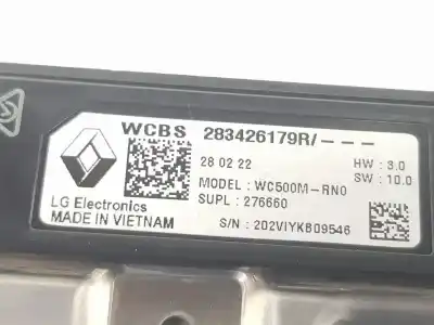 Second-hand car spare part electronic module for renault arkana 1.6 tce oem iam references 283426179r  283426179r