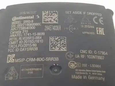 Second-hand car spare part electronic module for renault arkana 1.6 tce oem iam references 284e74036r  284e74036r