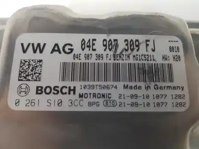 Автозапчасти б/у блок управления двигателем за cupra leon 1.5 16v tsi act ссылки oem iam 04e907309fj  04e907309fj