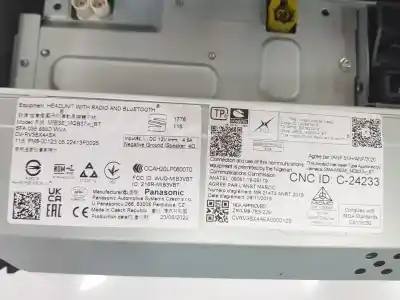 Second-hand car spare part multifunction display for cupra leon 1.5 16v tsi act oem iam references 5fa035888d  5fa035888d