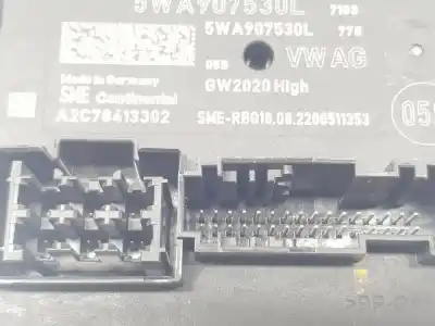 Second-hand car spare part electronic module for cupra leon 1.5 16v tsi act oem iam references 5wa907530l  5wa907530l