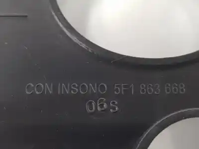 Peça sobressalente para automóvel em segunda mão moldagem por cupra leon 1.5 16v tsi act referências oem iam 5f1863668  5f1863668