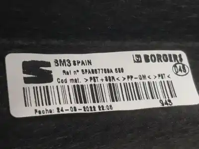 Second-hand car spare part parcel shelf for cupra leon 1.5 16v tsi act oem iam references 5fa867769a  5fa867769a