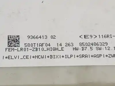 Автозапчасти б/у блок реле/предохранителей за bmw serie 1 berlina 5p (f20) 2.0 116d ссылки oem iam 61359366413  61359366413