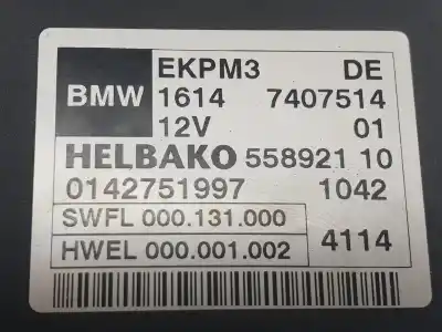 Автозапчастина б/у електронний модуль для bmw serie 1 berlina 5p (f20) 2.0 116d посилання на oem iam 16147407514  16147407514