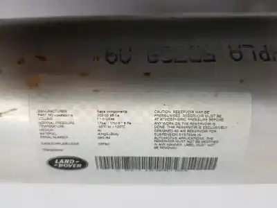 Peça sobressalente para automóvel em segunda mão amortecedor do acumulador central por land rover discovery 5 3.0 td v6 referências oem iam lr084040