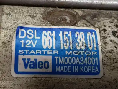 Автозапчасти б/у двигатель запускается за ssangyong kyron 2.0 ссылки oem iam 6611513801  6611513801