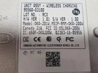 Second-hand car spare part electronic module for hyundai i30 2.0 tgdi oem iam references 95560g3100  95560g3100