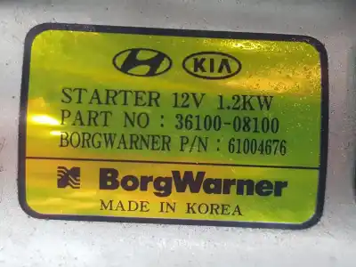 Автозапчастина б/у двигун запускається для hyundai i30 (pde, pd, pden) 1.5 посилання на oem iam 3610008100  3610008100