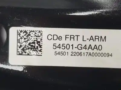 Автозапчастина б/у передній правий нижний рычаг підвіски для hyundai i30 (pde, pd, pden) 1.5 посилання на oem iam 54501g4aa0  54501g4aa0