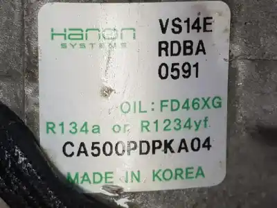 Автозапчасти б/у компрессор кондиционера воздуха за hyundai i30 (pde, pd, pden) 1.5 ссылки oem iam 97701g4500  97701g4500