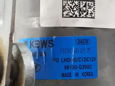 Автозапчасти б/у мотор переднего стеклоочистителя за hyundai i30 (pde, pd, pden) 1.5 ссылки oem iam 98100g3000  98100g3000