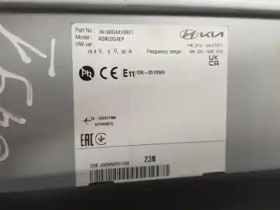 Second-hand car spare part multifunction display for hyundai i30 (pde, pd, pden) 1.5 oem iam references 96160g4410  96160g4410