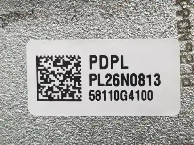 Автозапчасти б/у передний левый тормозной суппорт за hyundai i30 (pde, pd, pden) 1.5 ссылки oem iam 58110g4100  58110g4100