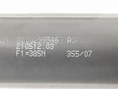 Peça sobressalente para automóvel em segunda mão amortecedores do tronco / porta por renault clio iii 1.5 dci diesel fap referências oem iam 8200299546