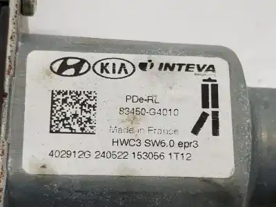 Автозапчасти б/у мотор заднего левого стекла за hyundai i30 (pde, pd, pden) 1.5 ссылки oem iam 83450g4010  83450g4010