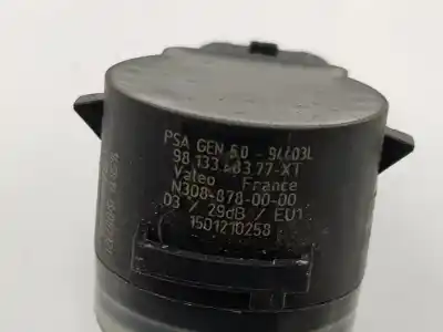 Автозапчасти б/у парковочный датчик за peugeot 208 ii (ub_, up_, uw_, uj_) e-208 ссылки oem iam 9813348377xt  9813348377