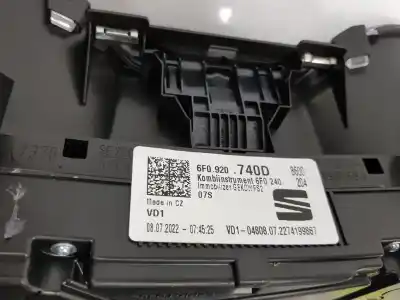 Peça sobressalente para automóvel em segunda mão quadrante por seat ibiza 1.6l referências oem iam 6f0920740d  6f0920740d