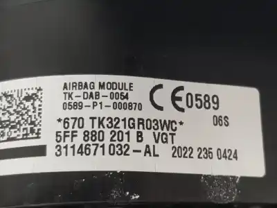 Автозапчасти б/у комплект подушки безопасности за cupra leon 1.4 tsi híbrido ссылки oem iam   