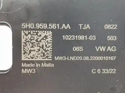 Автозапчастина б/у внутрішне світло для cupra leon 1.4 tsi híbrido посилання на oem iam 5h0959561aa  5h0959561aa