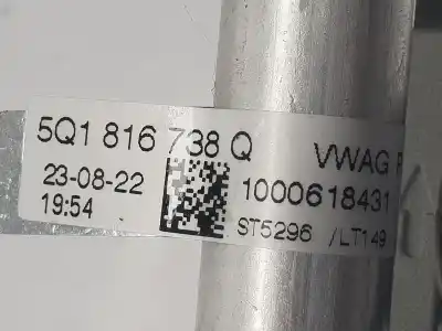 Автозапчастина б/у труби кондиціонації для cupra leon 1.4 tsi híbrido посилання на oem iam 5q1816738q  5q1816738q