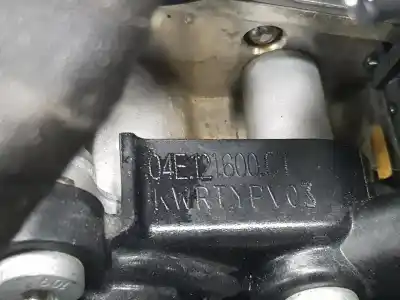 Second-hand car spare part complete engine for seat ibiza 1.6l oem iam references dwya  04e100038d