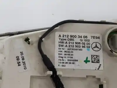 Автозапчасти б/у внутренний свет за clase c clase e lim. 2.1 cdi ссылки oem iam a2129003406  a2129003406