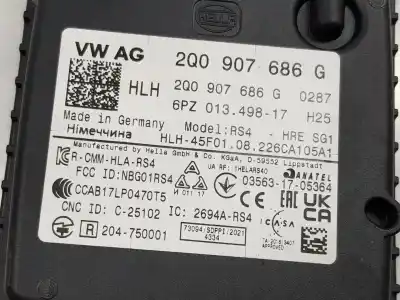 Second-hand car spare part electronic module for cupra leon 1.4 tsi híbrido oem iam references 2q0907686g  2q0907686g