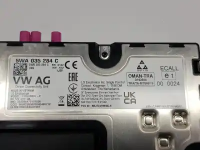 Автозапчастина б/у електронний модуль для cupra leon 1.4 tsi híbrido посилання на oem iam 5wa035284c  5wa035284c